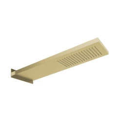 SB Square 316 Doccia a pioggia con attacco a parete doccia a soffitto PVD oro 1208955334