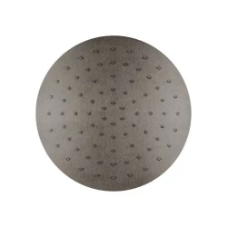 Doccia a soffitto rotonda SB Round 316, testina doccia 25cm, finitura gun metal PVD 1208955349.