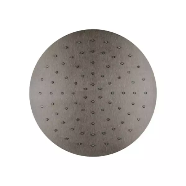 Doccia a soffitto rotonda SB Round 316, testina doccia 25cm, finitura gun metal PVD 1208955349.