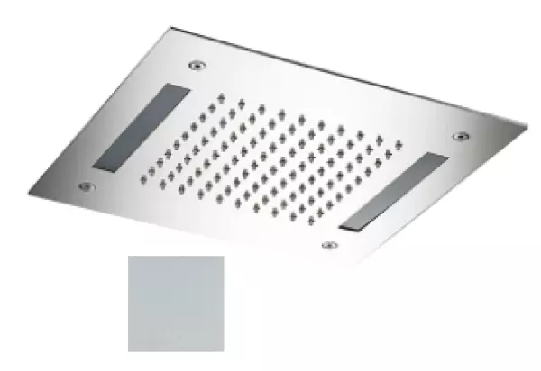 SB Easy Doccia a soffitto incorporata 30x30cm Bianco opaco con illuminazione 1208955440