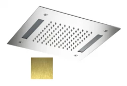 SB Easy Doccia a soffitto 30x30cm PVD Oro con illuminazione 1208955442