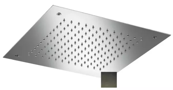 SB Square Cromoterapia Doccia a soffitto incasso PVD Gun Metal 1208955466