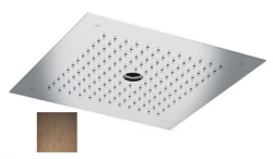 SB Doccia a soffitto ad incasso con strada di ghiaccio 38x38cm PVD Rame 1208955658