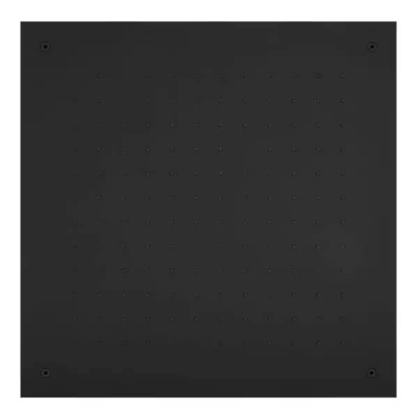 SB Tentazione Doccia a Pioggia a Incasso Quadrata 50x50cm Nero Opaco 1208955776