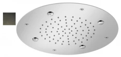 SB Round Mist Showerhead a incasso PVD Gun Metal 1208955796