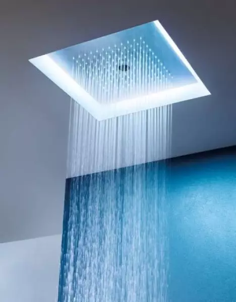 SB Rainbow Doccia a pioggia a scomparsa nel soffitto con illuminazione cromoterapica completamente in acciaio inossidabile 1208956230