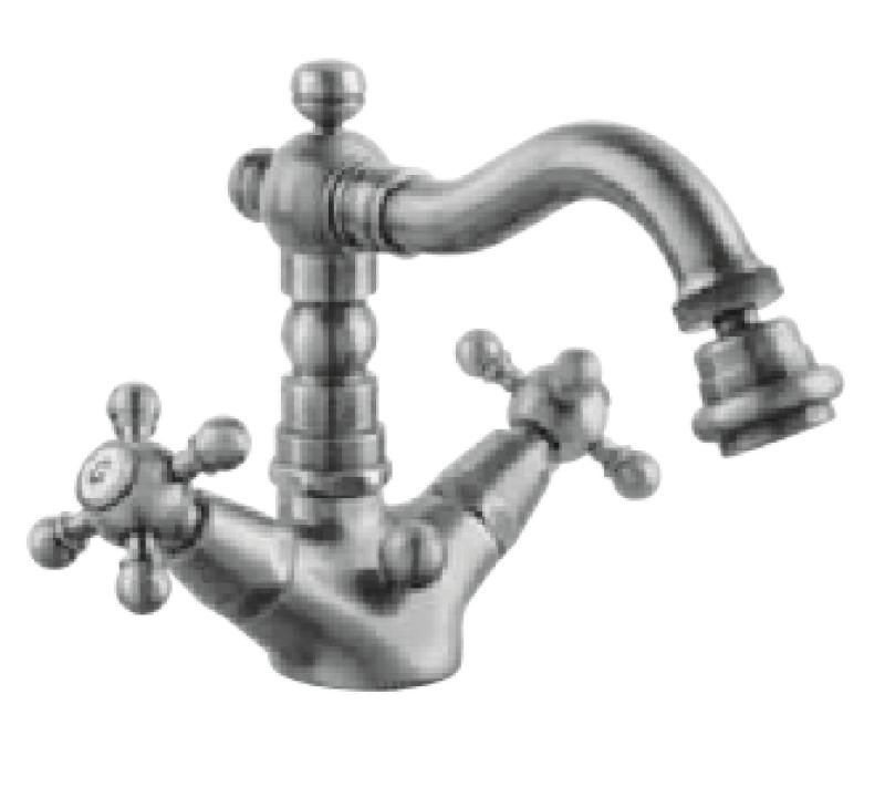 Rubinetto bidet classico PB con beccuccio da 145 mm in bronzo.