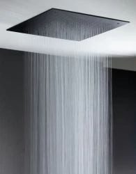 SB Square 316 Doccia a soffitto incasso Velvet Temptation Dual flow nero opaco 1208956764