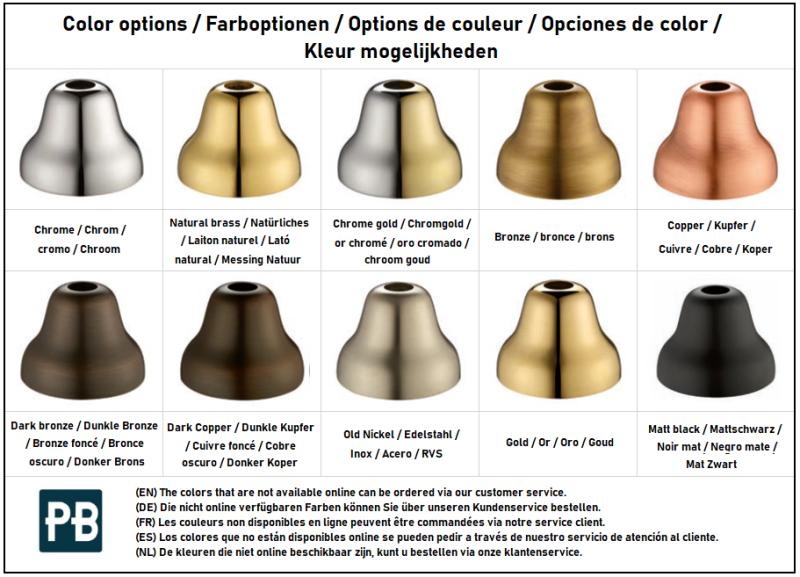 Rubinetto da parete classico PB con manopola a leva e uscita girevole in bronzo per acqua fredda 1208956897