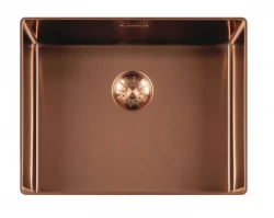 Lorreine 50SL1016-COPPER Slim Lavello con montaggio a filo 50x40cm Rame