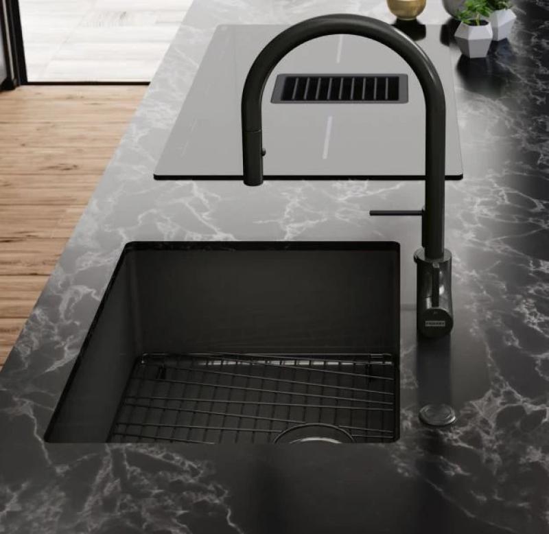 Franke Mythos Masterpiece accessorio griglia inferiore  491x401mm PVD gun metal 112.0655.470