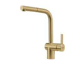 Franke rubinetto da cucina dorato Atlas Neo con beccuccio estraibile pvd oro 115.0681.242