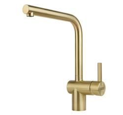 Franke Rubinetto da cucina dorato Atlas Neo con beccuccio girevole oro spazzolato pvd 115.0681.241