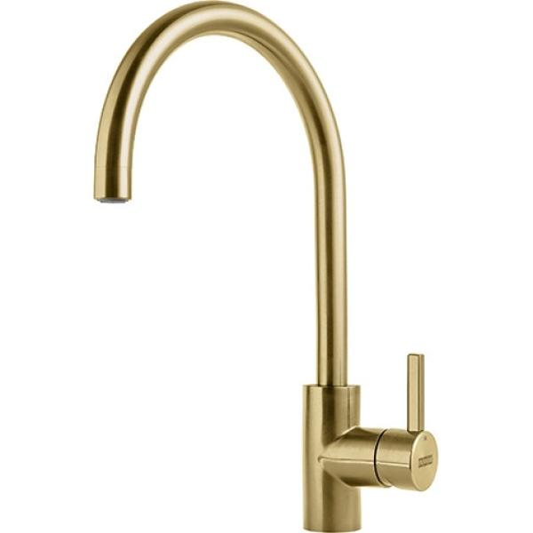 Franke Rubinetto da cucina dorato Eos Neo con beccuccio girevole  PVD oro 115.0681.243