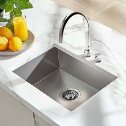 Waterevolution Flow miscelatore da cucina a 2 fori  in acciaio inossidabile T151IE