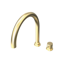 Waterevolution Flow miscelatore da cucina a 2 fori ottone T151LE