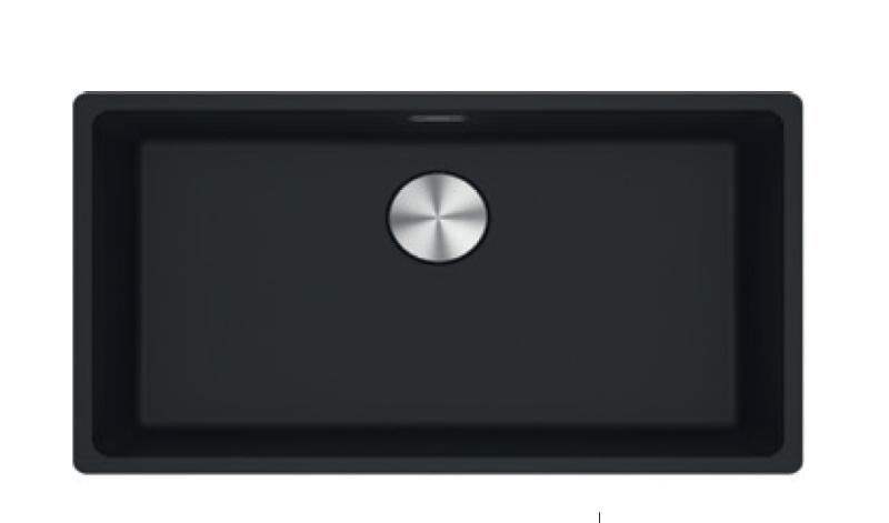 Franke Maris MRG 110-72 Fragranite Matt black lavandino sottotop