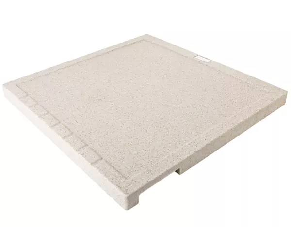 Aquadesign Unix Scolapiatti in granito 35x35cm beige 1208958210