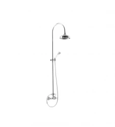 Huber Croisette Combinazione doccia 21cm Cromo/Oro CM0040502G