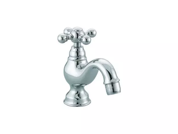 Rubinetto per lavabo in ceramica Arcana Cisal dorato AC00090024