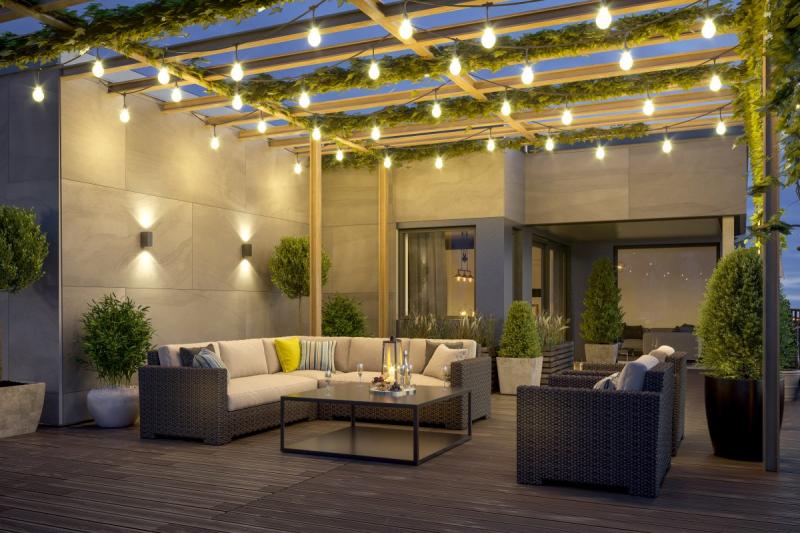 Decor Ghirlanda da giardino 10m AC220-240V 50-60Hz 10xE27 2x0 75mm 1208958646