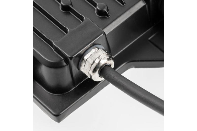 Faretto LED G-TECH con sensore di movimento, 10W, 1000lm, AC220-240V, 50/60 Hz, PF>0,9, RA>80, IP65, 120°, 4000K, nero 1208959172