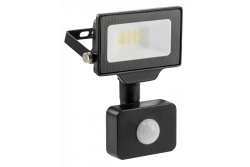 Faretto a LED G-TECH con sensore di movimento, 10W, 1000lm, AC220-240V, 50/60 Hz, PF>0,9, RA>80, IP65, 120°, 6000K, nero 1208959173