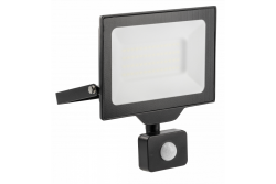 Faretto LED G-TECH con sensore di movimento, 50W, 5000lm, AC220-240V, 50/60 Hz, PF>0,9, RA>80, IP65, 120°, 6000K, nero 1208959179