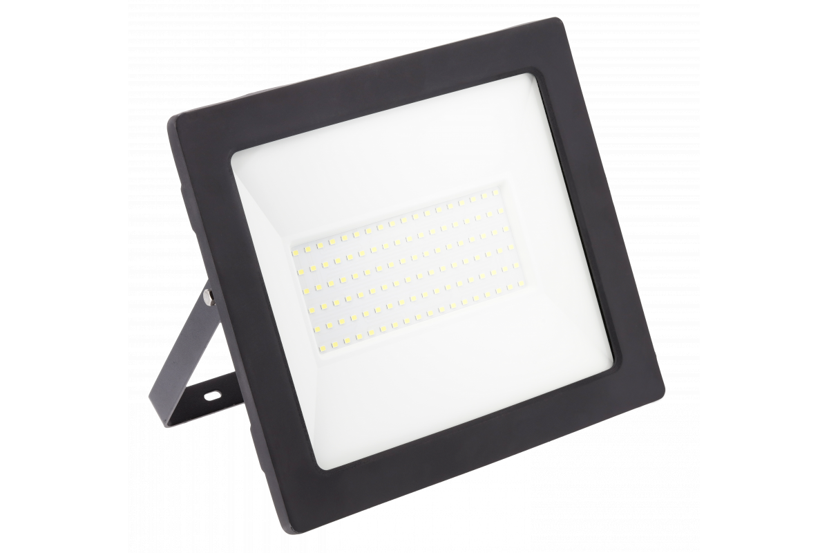 G-TECH 100W LED Illuminator, 8000lm AC220-240V, 50/60 Hz, PF>0.9, RA>80, IP65, 120°, 40000K, nero 1208959181 - Productafbeelding