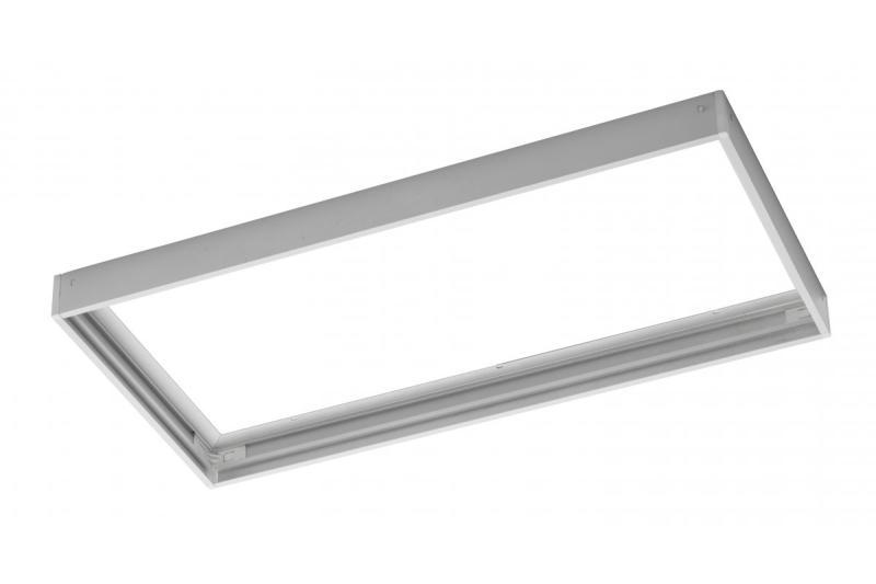 Telaio per montaggio a superficie di pannelli LED 30x60cm (TYPU KING, PRINCE, INNOVO), senza viti, bianco 1208959230
