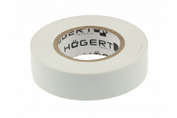 Hoegert Nastro isolante 0,13 mm x 19 mm x 20 m bianco 1208959571