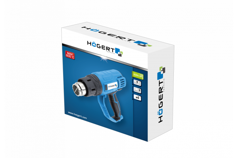Hoegert Pistola ad aria calda da 2000W 1208960195