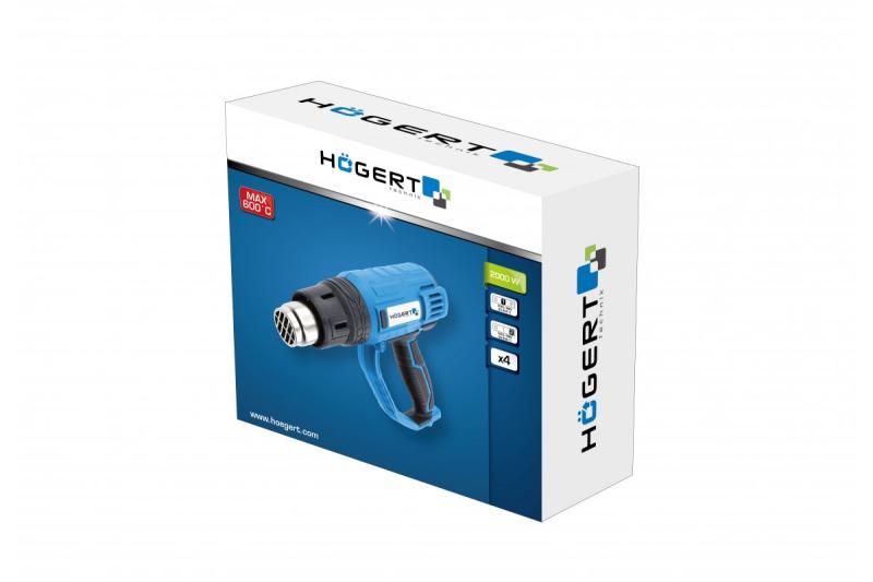 Hoegert Pistola ad aria calda da 2000W 1208960196