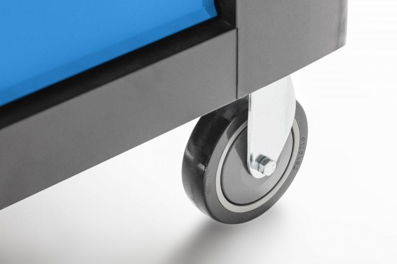 Hoegert Cassettiera degli attrezzi con 7 cassetti e porta laterale 1208962009