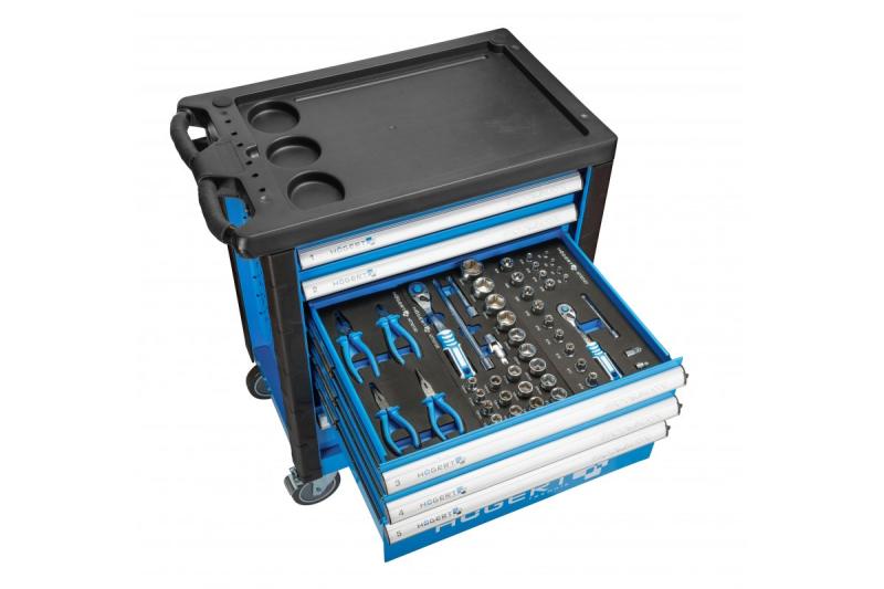 Hoegert Armadio degli attrezzi 214 pezzi 1208962013