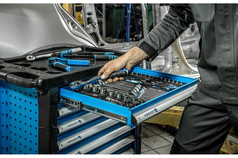 Hoegert Armadio degli attrezzi 252 articoli 1208962014