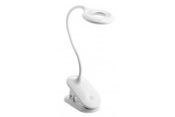 Decor Lampada da scrivania RINGO 4W 200lm. DC5V 1A 3000K-6000K 3-CCT bat.1200 mAh Ra>80 dimmerabile bianco. 1208962507