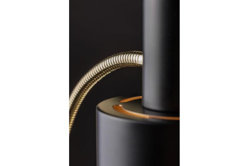 Decor Lampada da scrivania SELVIA II 5570 max.250V 50/60Hz 1*E14 max.25 W dia.10 cm IP20 nera/oro 1208962513