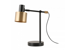 Decor Lampada da scrivania SELVIA II 6072 max.250V 50/60Hz 1*E14 max.25 W dia.10 cm IP20 oro/nero 1208962516