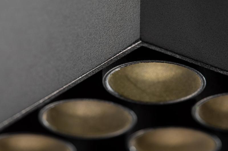 Decor Apparecchio LED ARTEMIDA 20W 1920lm AC220-240V 50/60 Hz PF>0 9 Ra≥80 IP20 IK08 4000K 38° nero quadrato 1208962642