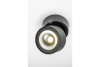 Fixture LED BIANCO , 15W, 1500lm, AC220-240V, 50/60 Hz, PF> 0.5, Ra≥80, IP20, IK06.36 °, 4000K, round, black