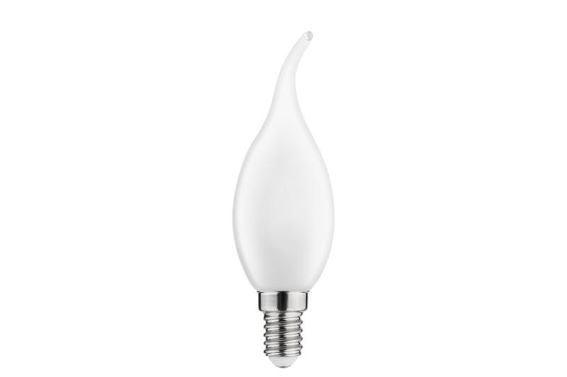 Luce LED, FILAMENTO SEMITRASPARENTE, C35L, 4000K, E14, 4W, 420lm, AC220-240V/50-60Hz, RA>80, 360° 1208962692