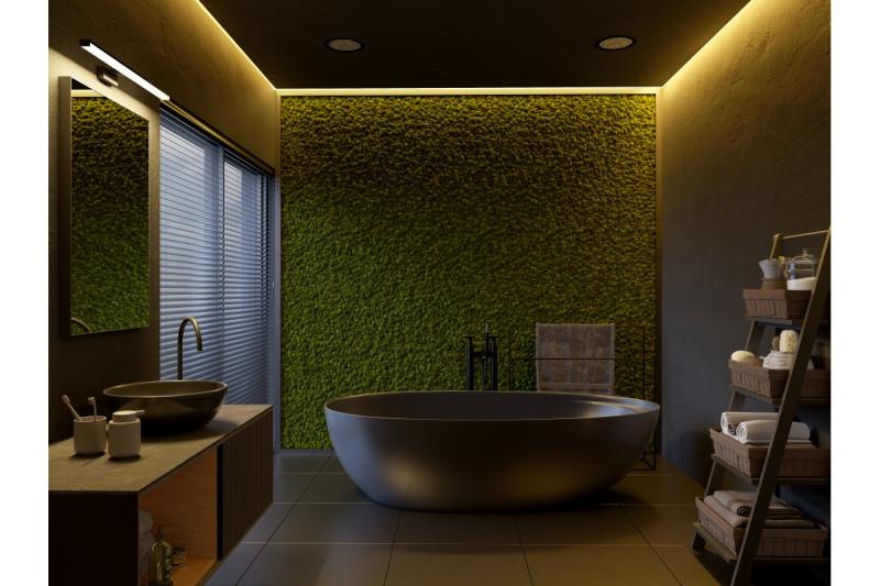 Decor Luminare a LED Catania 400mm 8W AC220-240V 50/60Hz 4000K IP44 RA >80 640lm Nero 1208962884