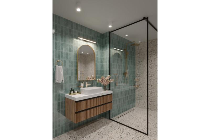 Decor Luminare a LED Catania 600mm 12W AC220-240V 50/60Hz 4000K IP44 RA >80 960lm Cromo 1208962886