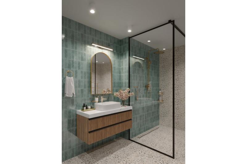 Decor Luminare a LED Catania 600mm 12W AC220-240V 50/60Hz 4000K IP44 RA >80 960lm Nero 1208962887