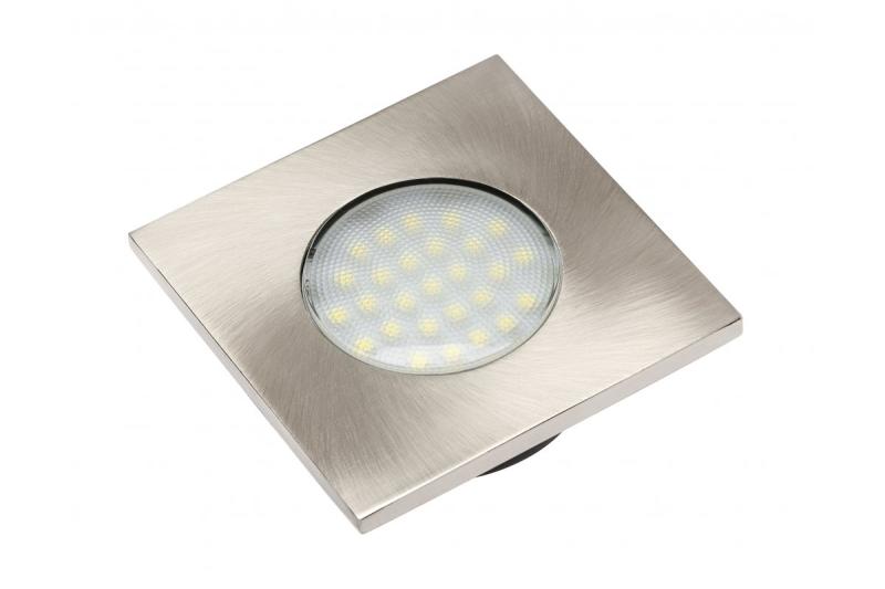 Decor Marbella Set di illuminazione per cucina con 3 faretti da incasso quadrati, luce bianca calda 1208962909