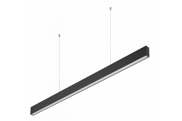 Decor Luminaire sospeso a LED LIVIA 40W 3600lm AC220-240V 50-60Hz 100° RA>80 IP20 AL/PC 4000K 120cm nero 1208962913