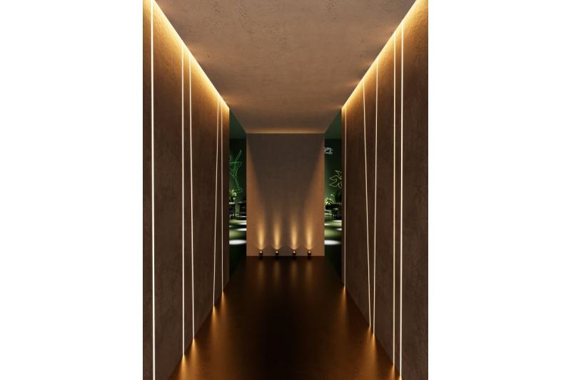 Decor Lampada da parete unidirezionale TIAGO GU10 MAX. 35W IP54 AC220-240V 50/60Hz nera 1208963205