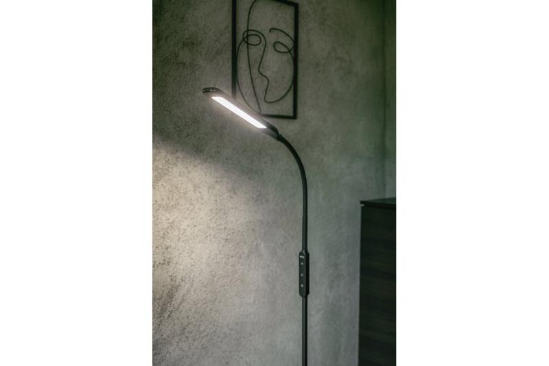 Decor Lampada da terra Vasalia 8W 450lm AC220-240V 4-CCT 5 Step Dimming timer45' PF>0 5 RA>80 Nero 1208963348