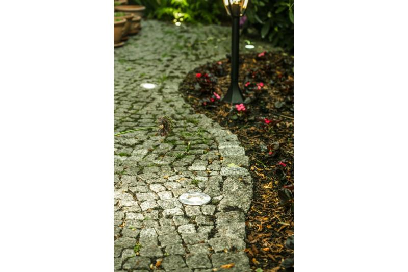 Decor Apparecchio incasso per vialetto ALFA-O max.50 W GU10 IP67 AC220-240V 50/60Hz inox 1208963695